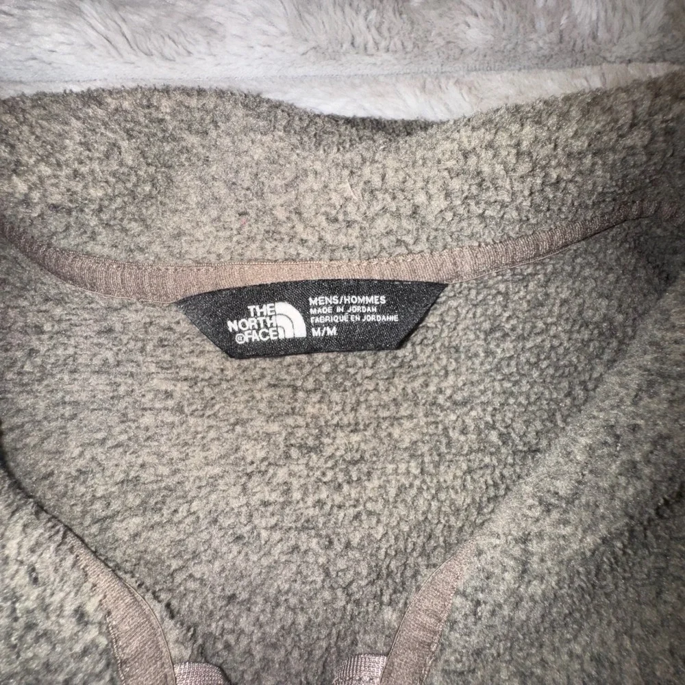 The North Face Men's Medium Green‎ Gordon Lyons 1/4-Zip Pullover Fleece Jacket